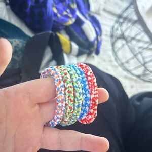 Rainbow loom bracelets
